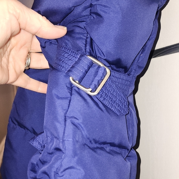 Lauren Ralph Lauren Deep Blue Puffer Jacket Size Large PTP 24in Length 26 In - Picture 5 of 9
